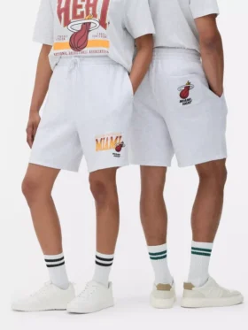 NBA Miami Heat húzózsinórral ellátott rövidnadrág