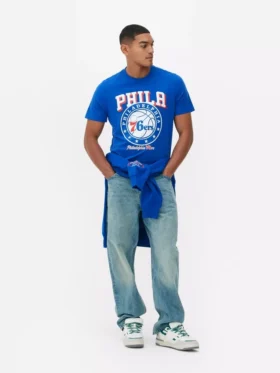 NBA Philadelphia 76ers grafikás póló