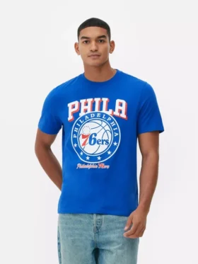 NBA Philadelphia 76ers grafikás póló