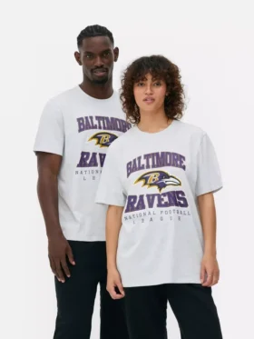 NFL Baltimore Ravens logós póló