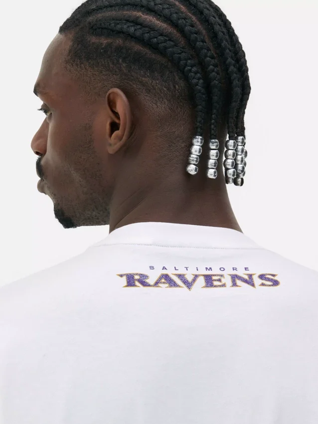 NFL Baltimore Ravens logós póló