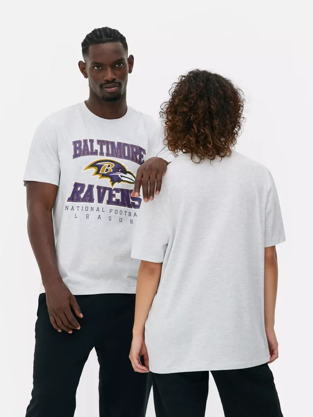 NFL Baltimore Ravens logós póló