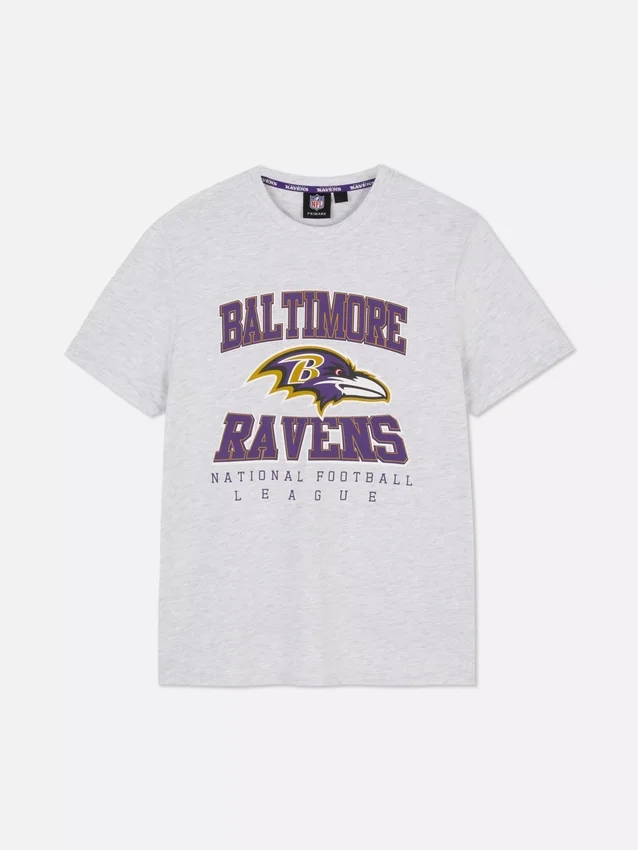 NFL Baltimore Ravens logós póló