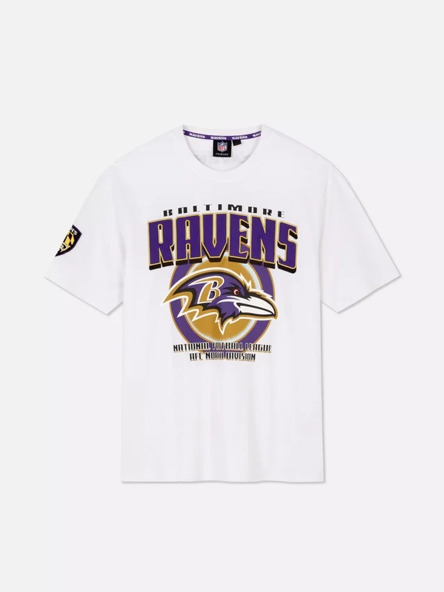 NFL Baltimore Ravens logós póló