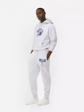 NFL Buffalo Bills felhajtott szárú joggingnadrág