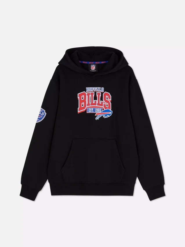 NFL Buffalo Bills logós kapucnis pulóver