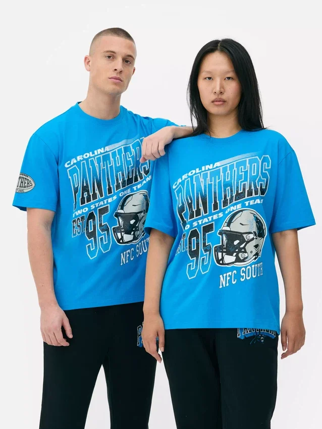 NFL Carolina Panthers grafikás póló