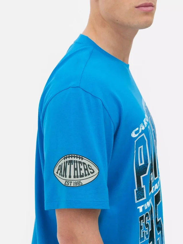 NFL Carolina Panthers grafikás póló