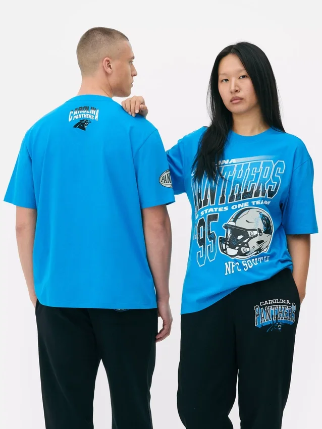 NFL Carolina Panthers grafikás póló