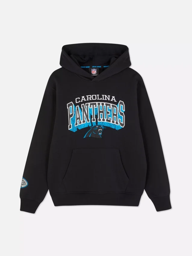 NFL Carolina Panthers logós kapucnis pulóver