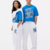 NFL Detroit Lions húzózsinórral ellátott joggingnadrág