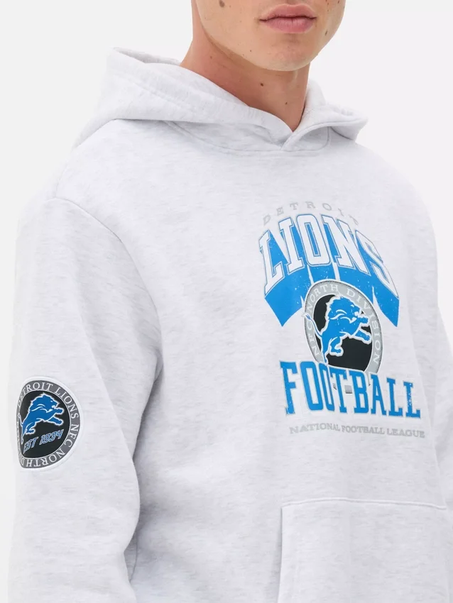 NFL Detroit Lions kapucnis pulóver
