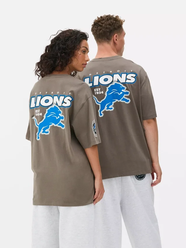 NFL Detroit Lions logós póló