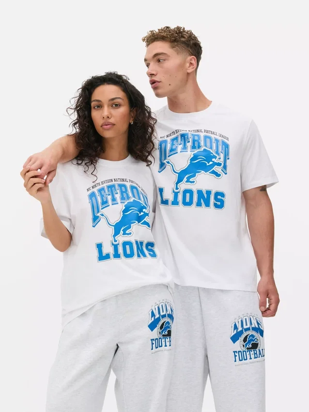 NFL Detroit Lions nyomtatott póló