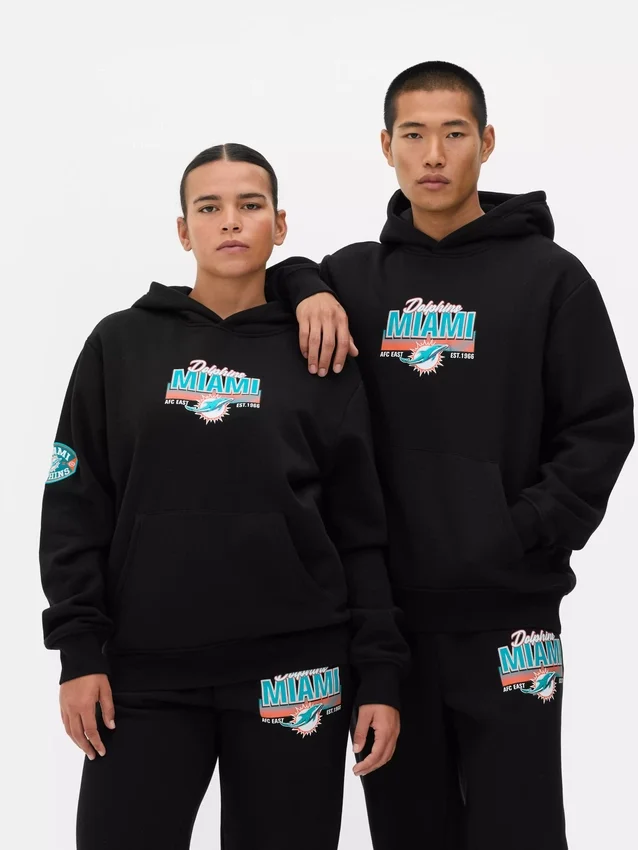 NFL Miami Dolphins kapucnis pulóver