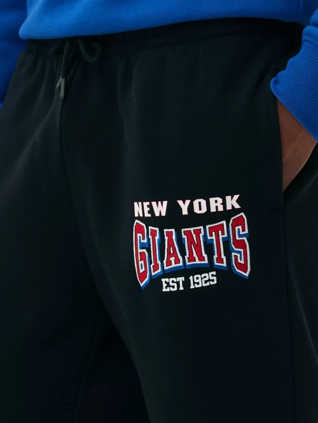 NFL New York Giants felhajtott szárú joggingnadrág