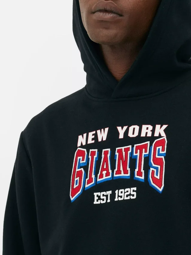 NFL New York Giants grafikus kapucnis pulóver