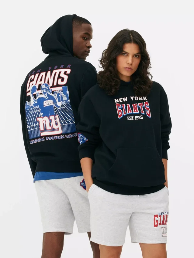 NFL New York Giants grafikus kapucnis pulóver
