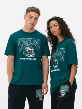 NFL Philadelphia Eagles nyomtatott póló