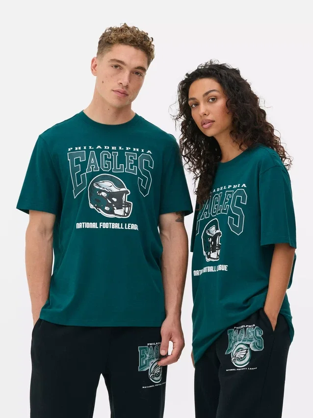 NFL Philadelphia Eagles nyomtatott póló