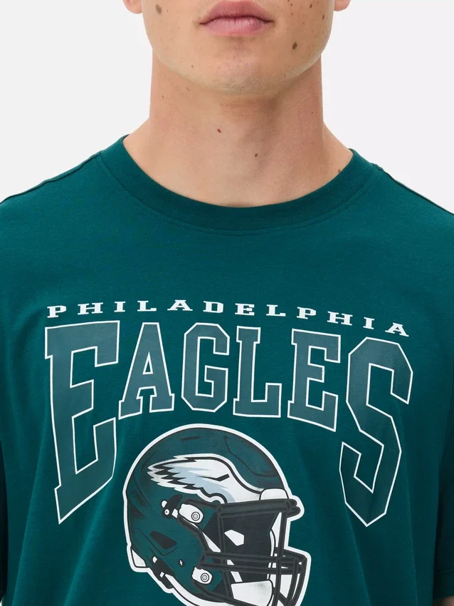 NFL Philadelphia Eagles nyomtatott póló