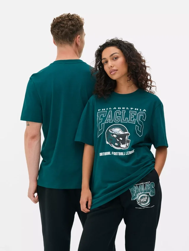 NFL Philadelphia Eagles nyomtatott póló