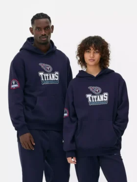 NFL Tennessee Titans logós kapucnis pulóver