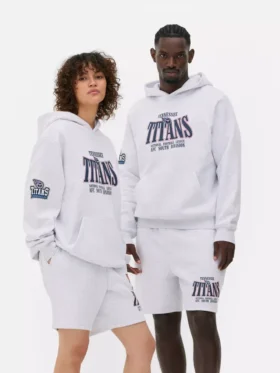 NFL Tennessee Titans logós kapucnis pulóver