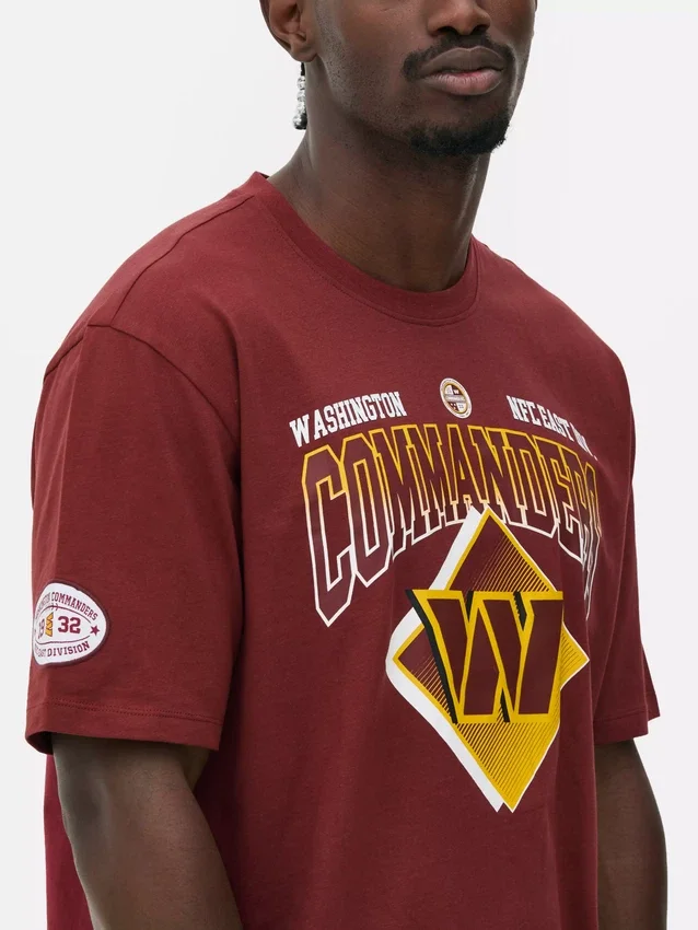 NFL Washington Commanders logós póló