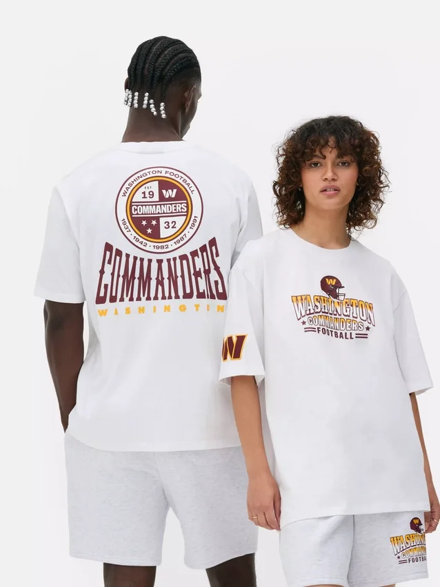 NFL Washington Commanders logós póló