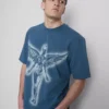 Nirvana angyalos grafikás póló