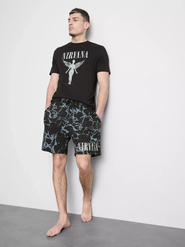 Nirvana rövid pizsamakészlet