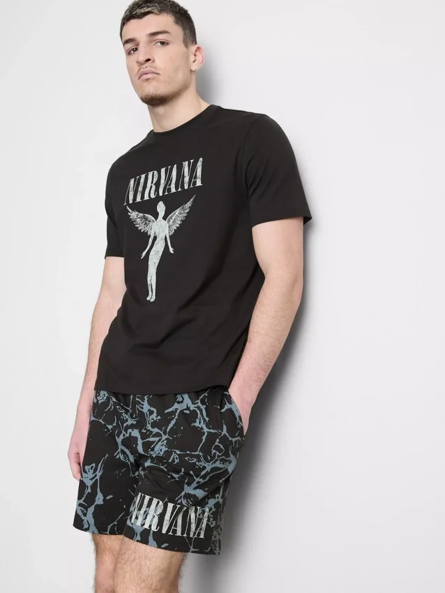 Nirvana rövid pizsamakészlet