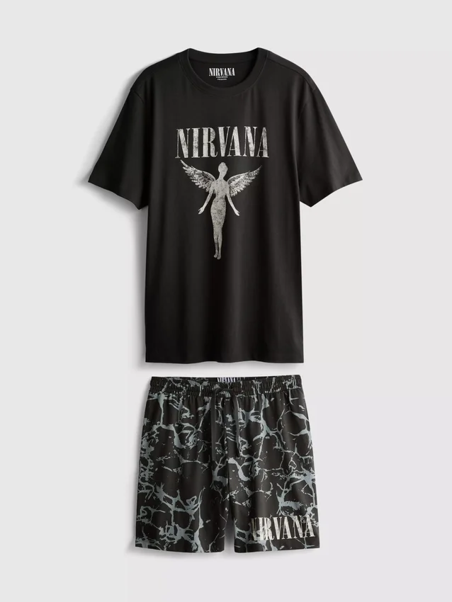 Nirvana rövid pizsamakészlet
