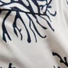 Nyomtatott korallszínű mini chemise