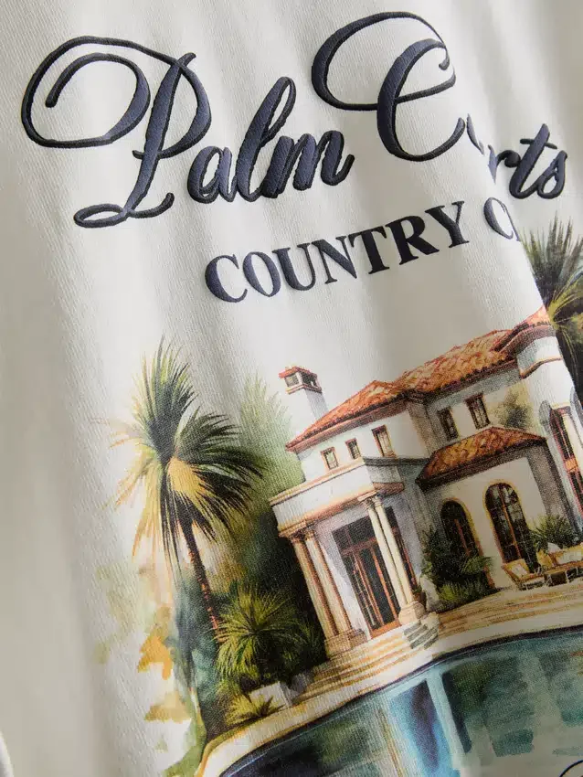 Palm Courts Ringer póló