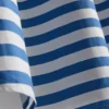 Pamut, A-vonalú, csíkos maxi szoknya