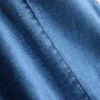 Pamut denim A-vonalú miniruha