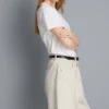 Pamut denim bermuda nadrág