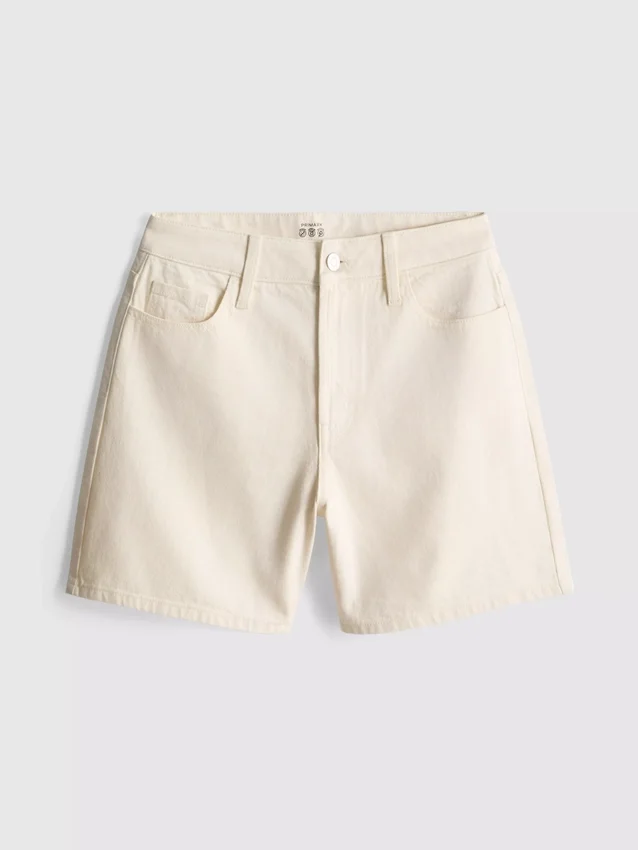 Pamut denim bermuda nadrág