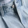 Pamut denim bermuda nadrág