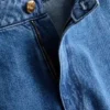 Pamut denim bermuda nadrág