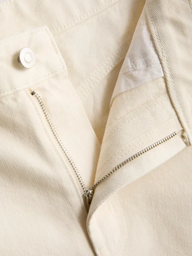 Pamut denim bermuda nadrág
