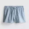 Pamut denim jogger rövidnadrág