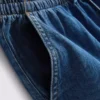 Pamut denim jogger rövidnadrág