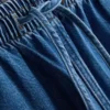 Pamut denim, keskeny szárú jogger farmer