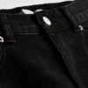 Pamut denim magas derekú, keskeny szárú farmer