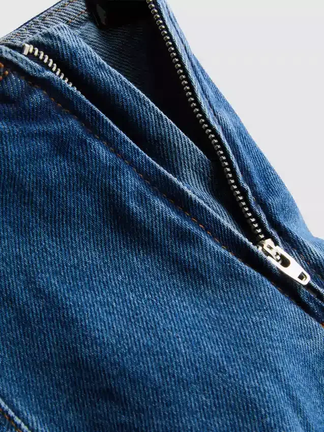 Pamut denim mini szoknya