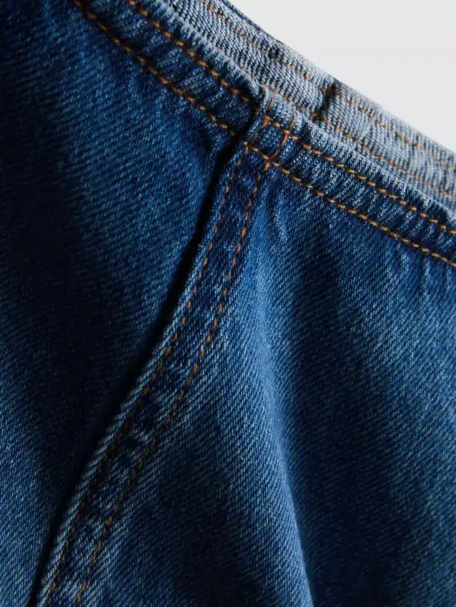 Pamut denim mini szoknya