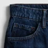 Pamut denim miniszoknya